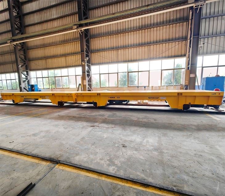 60 Tons Paint Booth Rail Transfer Trolley suppliers