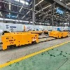 20 Tan Troli Rel Automatik + 25 Tan Meja Putar Elektrik Automatik-Kecekapan Tinggi Penyelesaian Pengendalian Pengeluaran Automatik